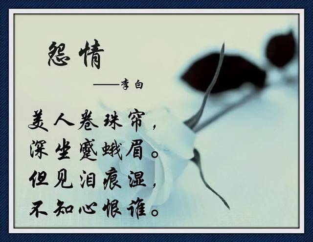 中国经典古代诗歌鉴赏(古代诗歌经典作品)  第24张