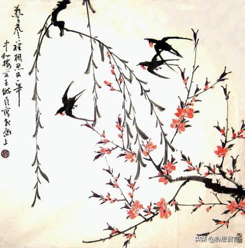 描写春天燕子的古诗有哪些_描写燕子归来的诗句  第7张